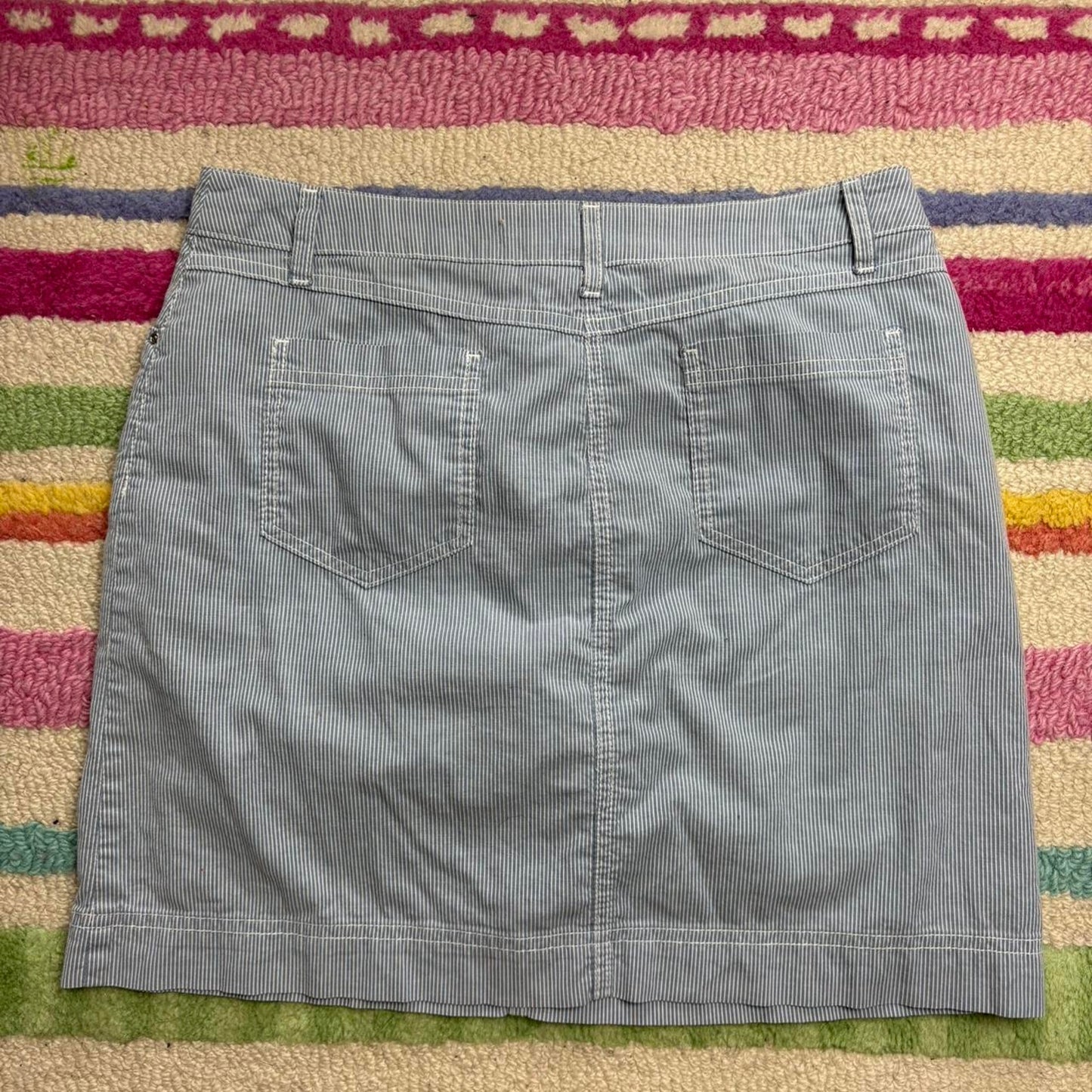 Striped Mini Skort
