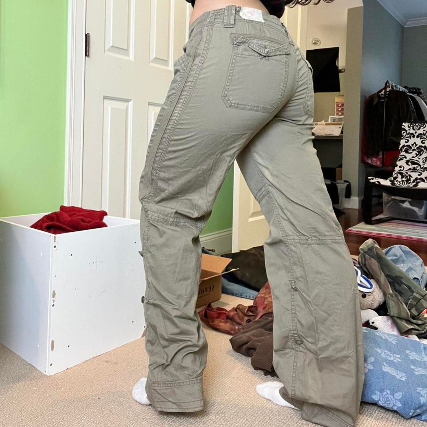 Green Cargo Pants