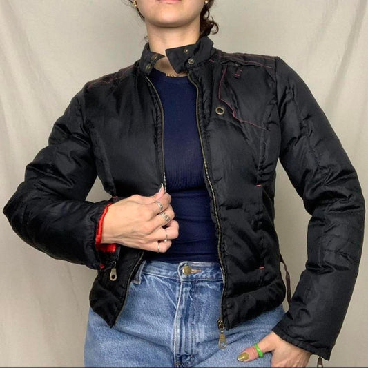 Puffer Moto Jacket