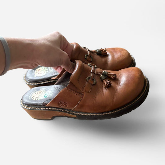 Brown Clogs