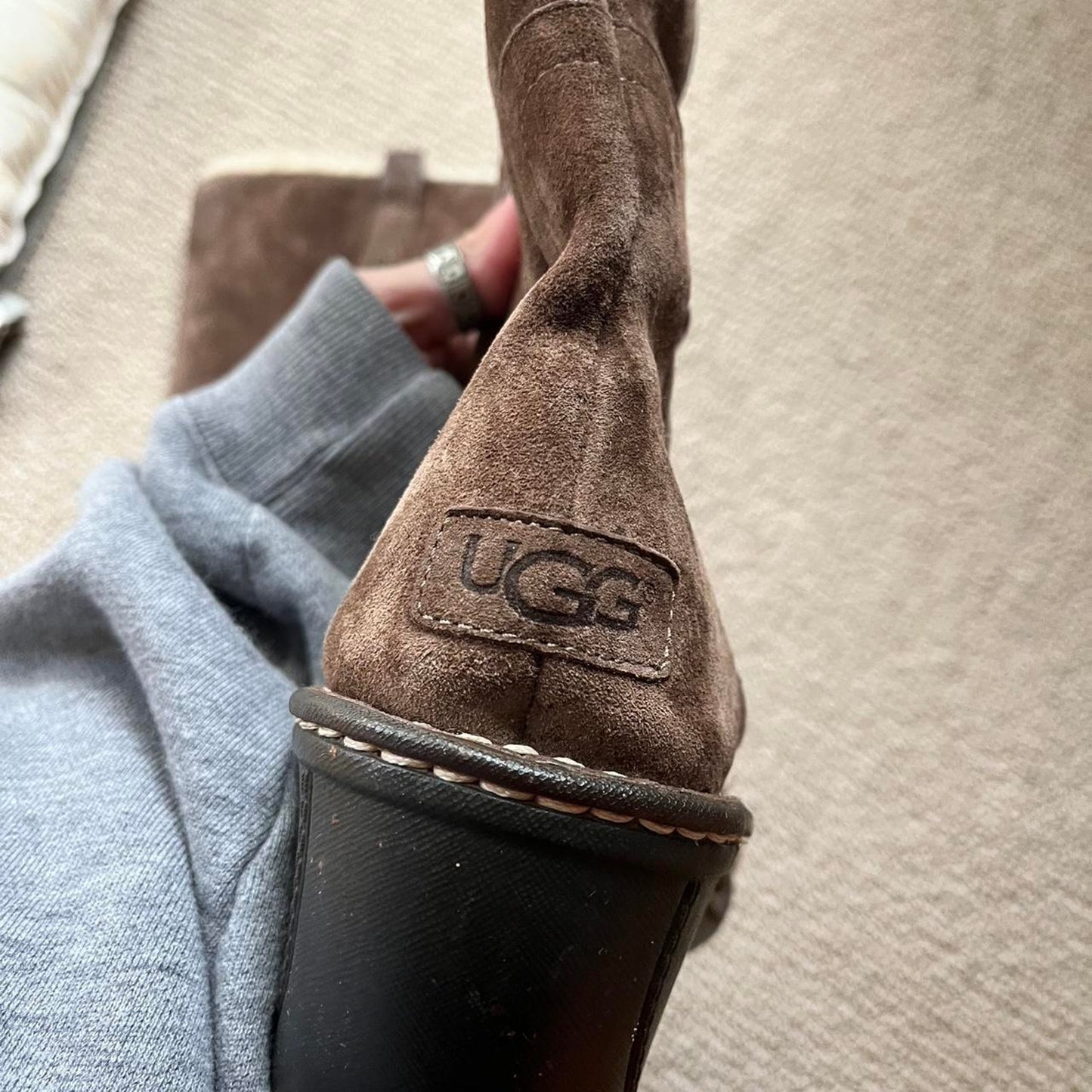 Suede Ugg boots