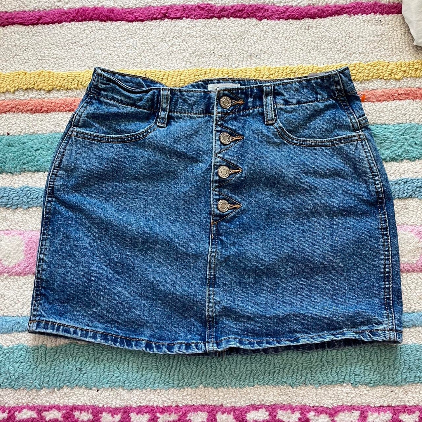 Mini Denim Skirt