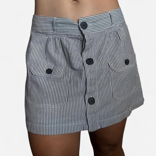 Striped Mini Skirt