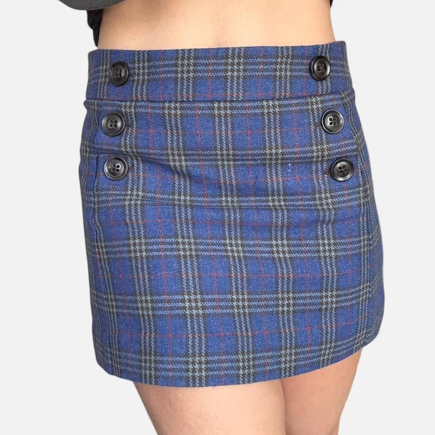 Plaid Mini Skirt