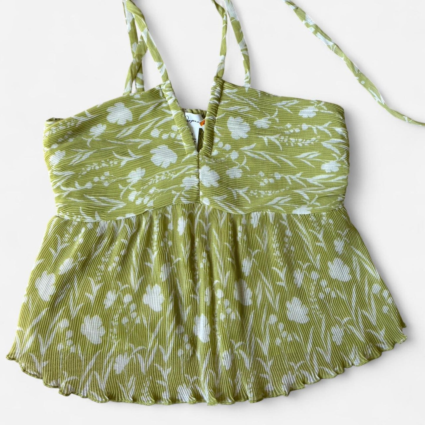 Green Halter Tank