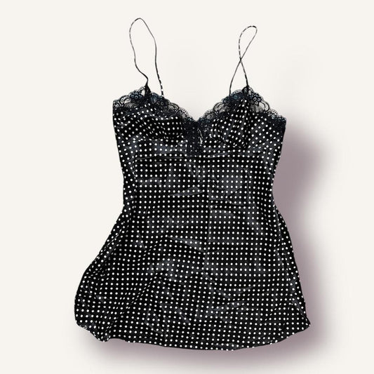 Polka Dot Slip Dress