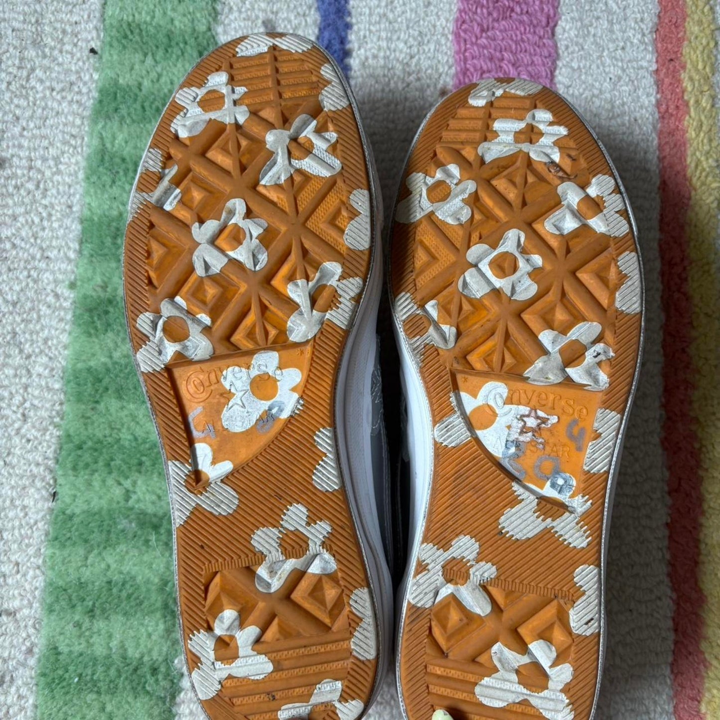 Silver Converse x Golf Le Fleur
