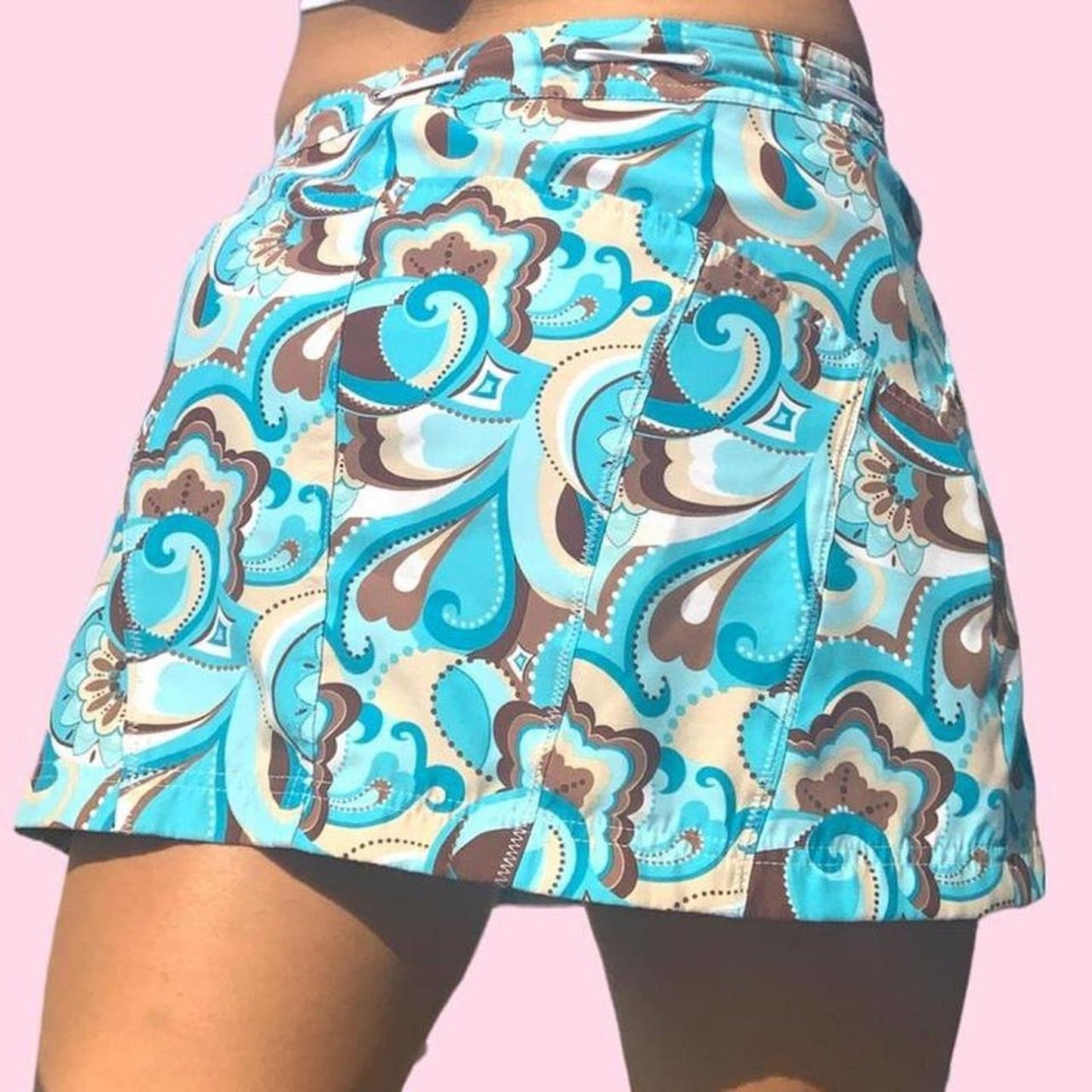 Floral Mini Skirt