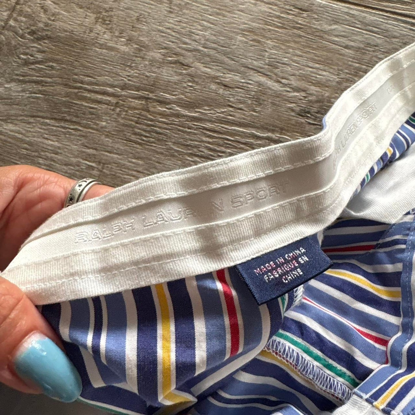 Ralph Lauren Striped Mini Shorts